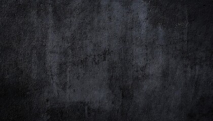 Poster - dark textured black concrete background for industrial design and modern minimalist graphic projects

