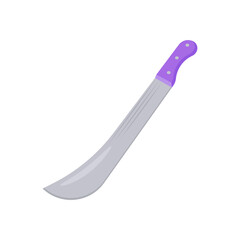 Fototapete - Panga Flat Icon, Vector illustration