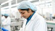 © Htet Wai Phyo - female Indian Factory Worker in Medical Equipment Manufacturing Portrait – A worker assembling or testing medical devices like syringes or ventilators.