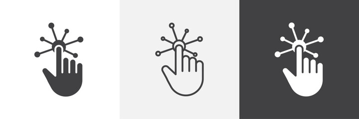interactive vector icons collection graphic designs for ui designs