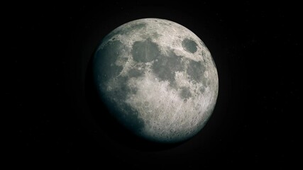 the moon - the only natural satellite of the earth
