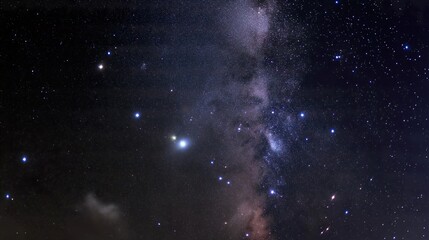 Wall Mural - starry sky dreamscape