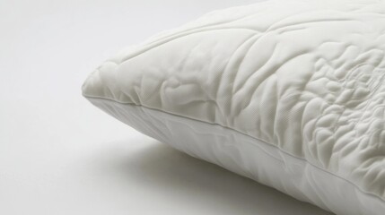 Wall Mural - Close-up photo of a pillow on a white background