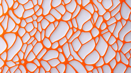 Wall Mural - abstract background with orange lines