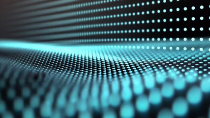 Wall Mural - digital code, futuristic green matrix with scrolling alphanumeric code
