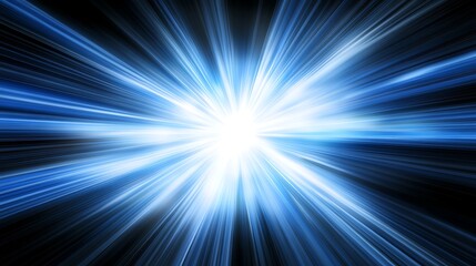 blue light speed burst, dark background (1)
