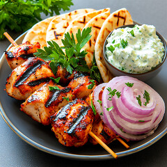 Poster -  greek souvlaki