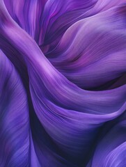 Wall Mural - Purple Fabric Close-Up