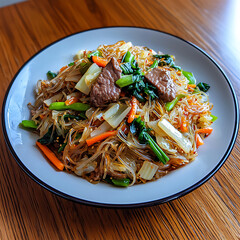 Sticker -  tasty korean japchae