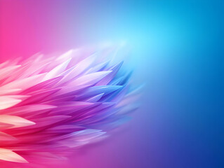 Canvas Print - a vibrant abstract design featuring smooth flowing colors that blend harmoniously, creating an energ