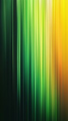 Wall Mural - a vibrant abstract of flowing green and yellow vertical lines, evoking a sense of energy and tranqui