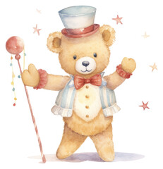 Wall Mural - PNG Teddy bear cute toy