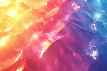 Fototapete - A vibrant abstract background featuring a blend of colorful light patterns, creating an energetic and dynamic visual experience.