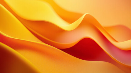 Wall Mural - Golden yellow to orange background with soft gradient and grainy texture.