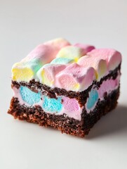 Wall Mural - Colorful Cake Slice