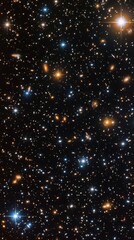 Wall Mural - stunning view of distant galaxies and cosmic phenomena in the vast universe