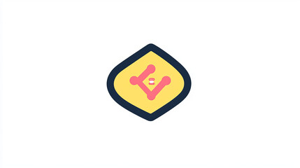 software development icon. software development icon on a white background, isolated. the icon has t