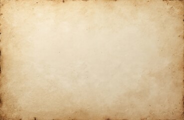 Aufkleber - Close-up texture of blank old craft paper. Rustic grunge beige card with rough fiber structure. Worn aged sheet with empty copy space, artistic organic eco material.