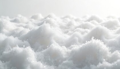 Poster - Collection of white soap foam closeups isolated on clean white background. Set of different bubbly lather textures, shiny air small bubbles, shapes. Backdrop for hygiene, laundry, cleaning, washing