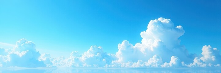 Wall Mural - Azure expanse, vibrant, cloudless Deep blue, clear sky, daytime , cloudless, heaven, outdoor