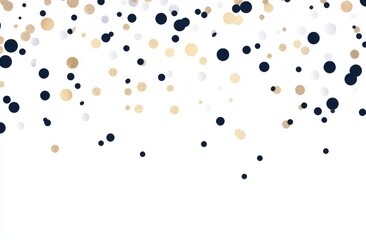 Wall Mural - a grubby, cluttered, textured white background for copy space with a vibrant dotted surface