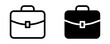 © icons gate - briefcase icon . Work job bag icon, jobs sign