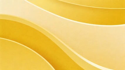 Wall Mural - Minimalist yellow abstract gradient background wit