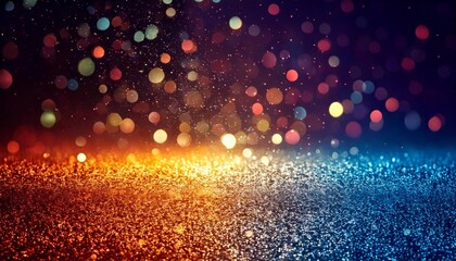Wall Mural - abstract background with glitter blur