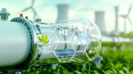 Poster - Innovative Clean Energy Infrastructure Blending Modern Hydrogen and Solar Technology