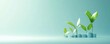 © HISTOCK - Plants growing on increasing graph showing business growth