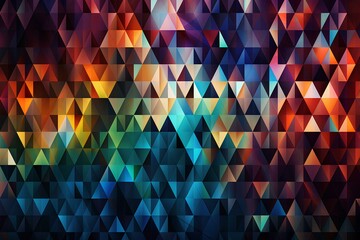 Sticker - abstract geometric background