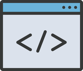 Development Filled Line Icon