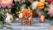 © Sarina - Floral Favor Box, Wedding Decor, Table, Flowers, Rustic