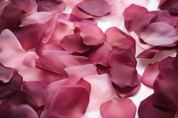 Wall Mural - pink rose petals