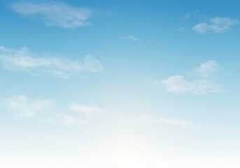 Wall Mural - this image presents a smooth blue gradient background with subtle hints of white, evoking the lightn