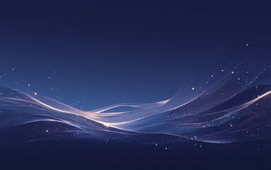 abstract cosmic light waves background with cosmic light waves and vibrant star patterns. emphasizin