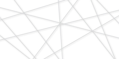 Abstract white, gray line luxury background template. geometric pattern squares and triangle shape. geometric random chaotic lines background. colorful outline monochrome texture vector illustration.