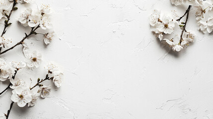 Sticker - A minimalist luxurious white background 