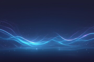 Wall Mural - abstract luminous waveforms background with luminous waveforms and radiant color gradients. emphasiz