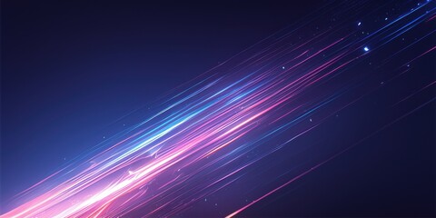 Wall Mural - Abstract neon light streaks background with vivid neon streaks and dark contrasts. Emphasizing energy and modern aesthetics, ideal for nightlife themes and digital designs.