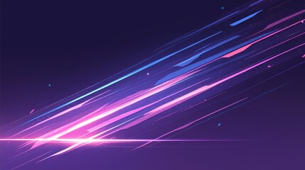 Wall Mural - Abstract neon light streams background with neon light streams and vibrant color gradients. Emphasizing electric energy and artistic flair, ideal for dynamic designs and modern visuals.