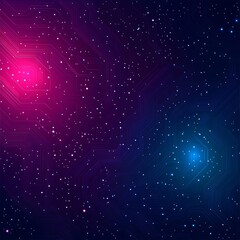 Cosmic energy coding futuristic web layouts, surreal space-inspired design