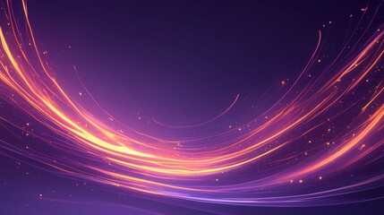 Wall Mural - Abstract pulsating energy with vibrant color gradients. Featuring dynamic light bursts and flowing patterns. Emphasizing intensity and motion. Ideal for energetic and modern-themed designs.