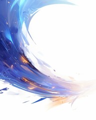 Wall Mural - Abstract radiant energy waves background with radiant energy waves and fluid light patterns. Emphasizing modern elegance and dynamic movement, ideal for artistic projects and contemporary backgrounds.