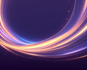 Wall Mural - Abstract radiant light swirls background with radiant light swirls and colorful glow effects. Emphasizing modern elegance and dynamic movement, ideal for high-impact designs and artistic visuals.