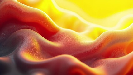 Fototapete - Abstract composition in shades of orange showcasing modern design and vibrant colors