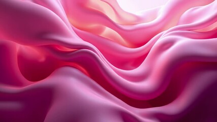 Fototapete - Abstract composition in shades of pink showcasing modern design and vibrant colors