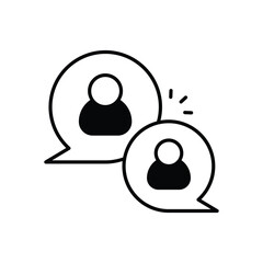 Communication vector icon 