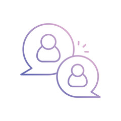 Communication vector icon 