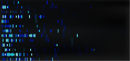 Wall Mural - genetic dna sequence map. chromosome data pattern with x and y gene analysis. abstract medical resea
